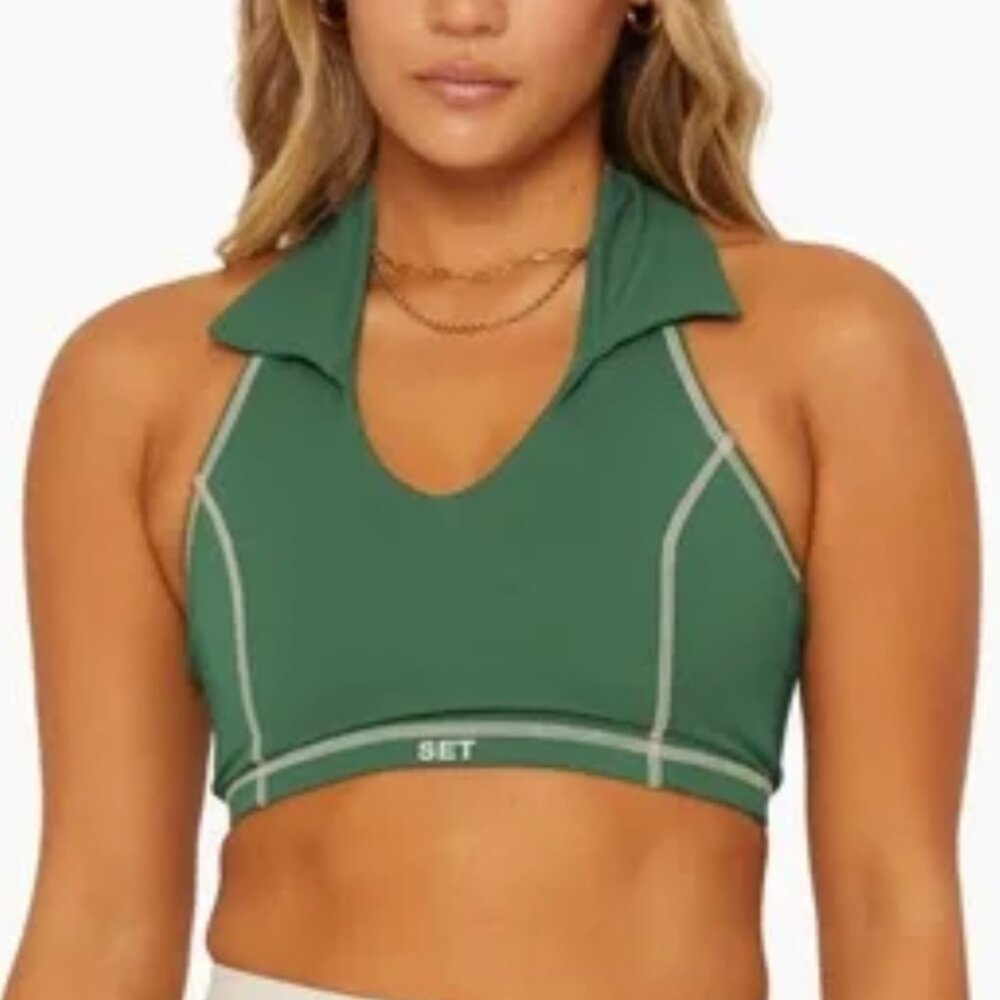 Set Active Sportbody Collared V Tank Bra